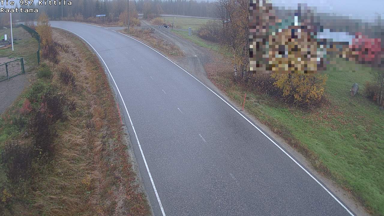 Weather Camera Image Road 957 Kittilä, Raattama, Kittilä, Lappi