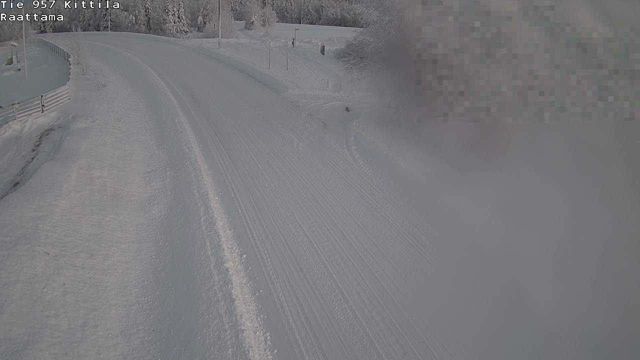 Weather Camera Image Road 957 Kittilä, Raattama, Kittilä, Lappi