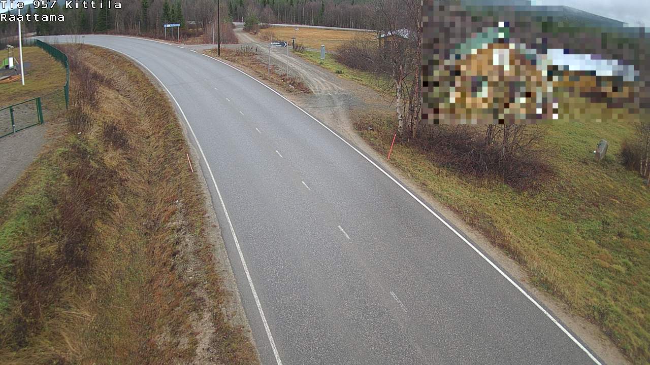 Kelikamerat Kuva Tie 957 Kittilä, Raattama, Kittilä, Lappi