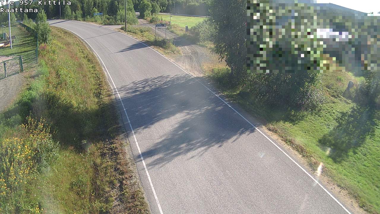 Weather Camera Image Road 957 Kittilä, Raattama, Kittilä, Lappi