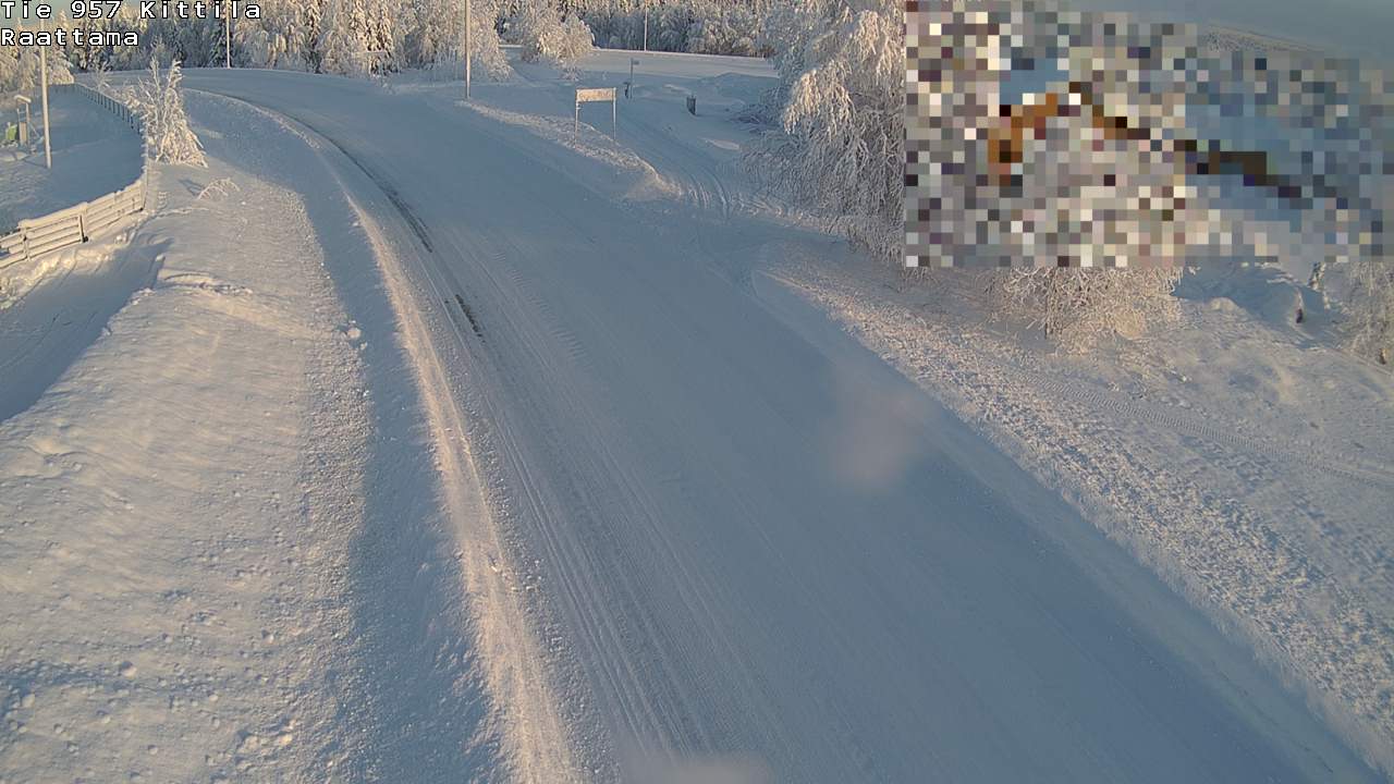 Kelikamerat Kuva Tie 957 Kittilä, Raattama, Kittilä, Lappi