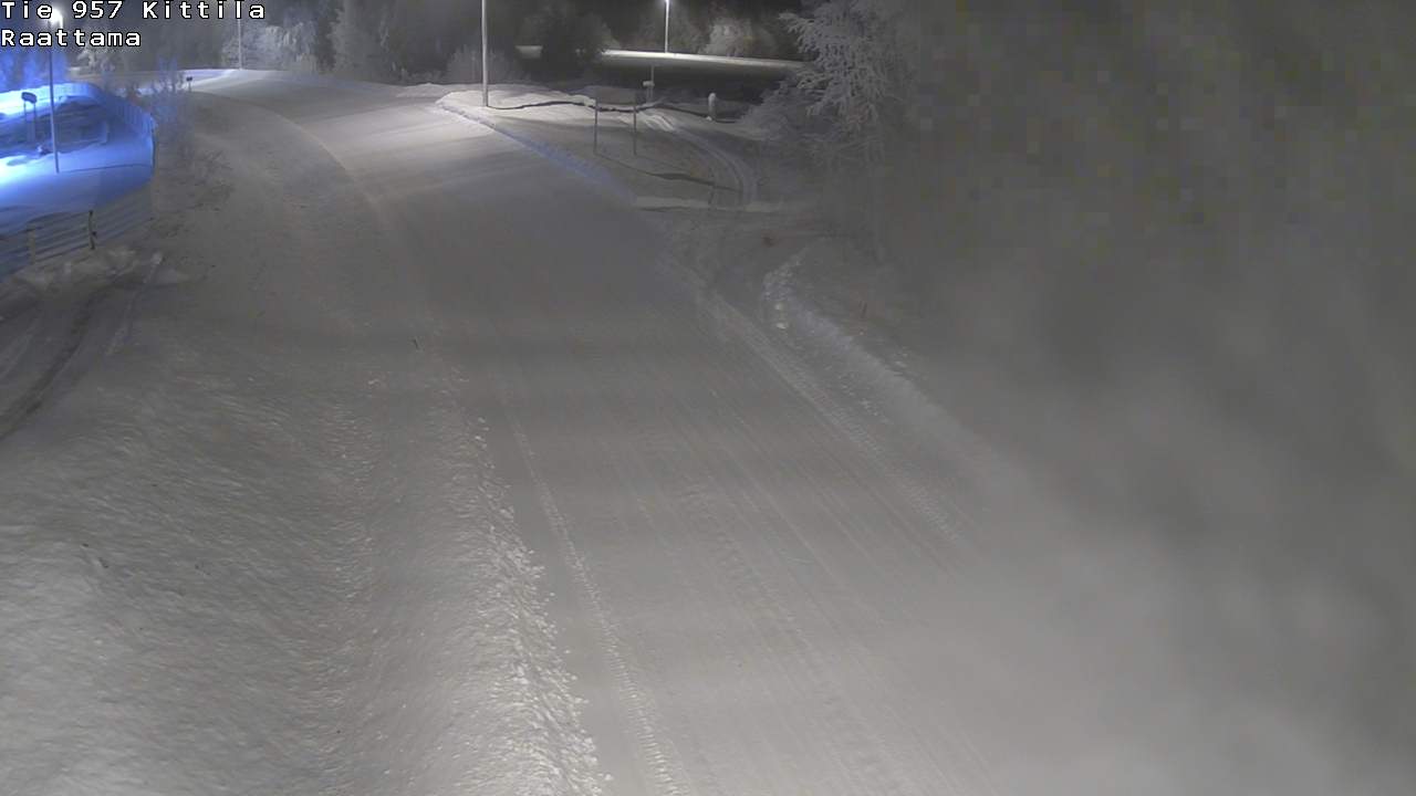 Weather Camera Image Road 957 Kittilä, Raattama, Kittilä, Lappi