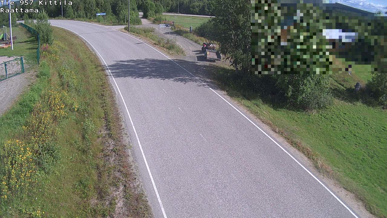 Weather Camera Image Road 957 Kittilä, Raattama, Kittilä, Lappi
