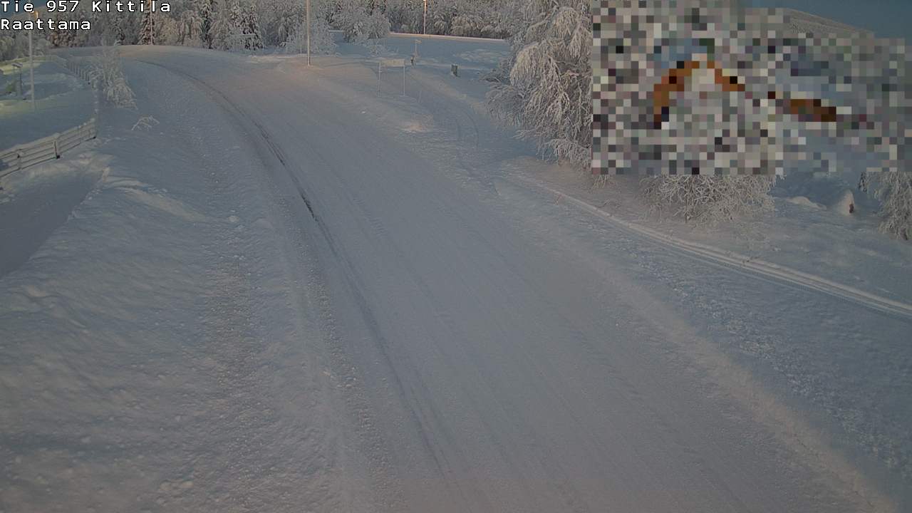 Kelikamerat Kuva Tie 957 Kittilä, Raattama, Kittilä, Lappi