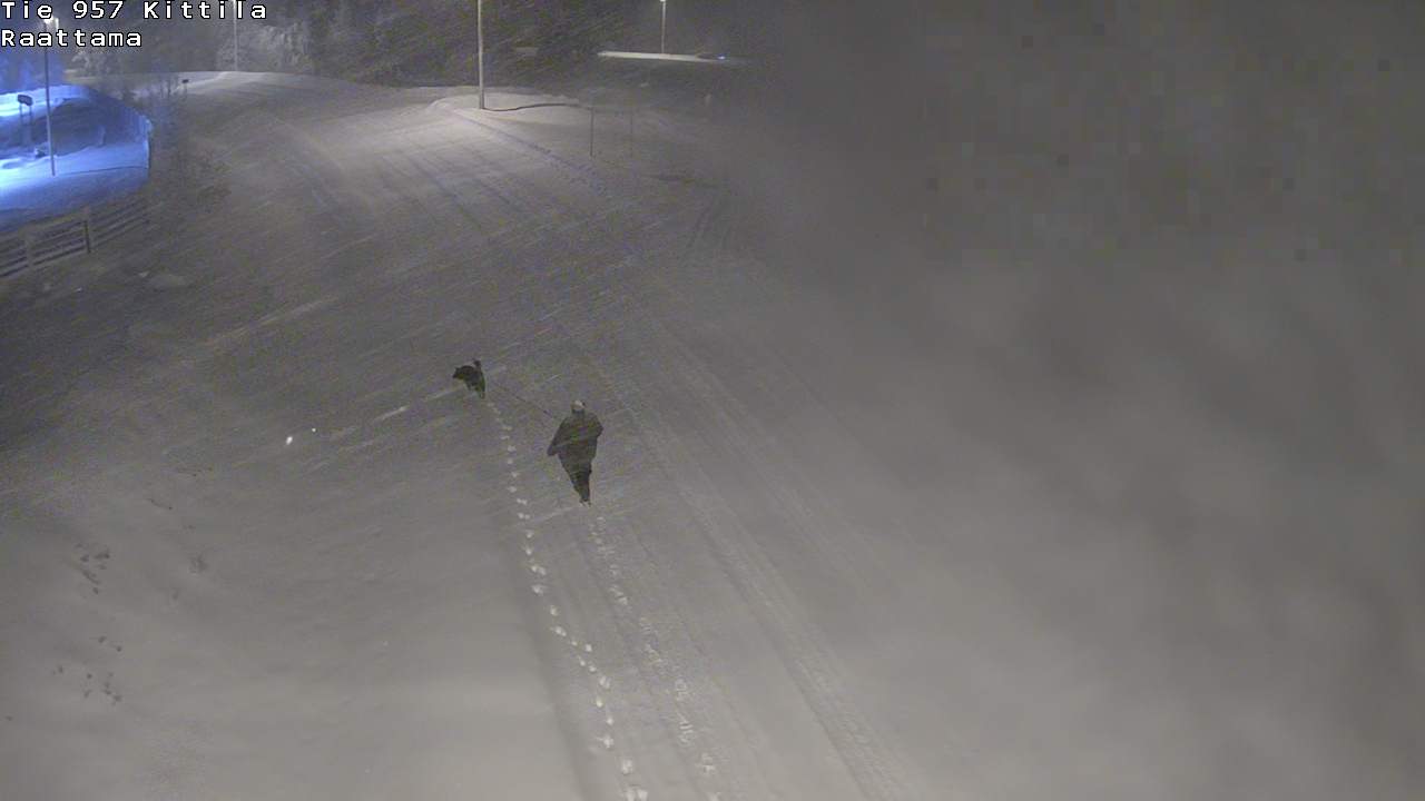 Kelikamerat Kuva Tie 957 Kittilä, Raattama, Kittilä, Lappi