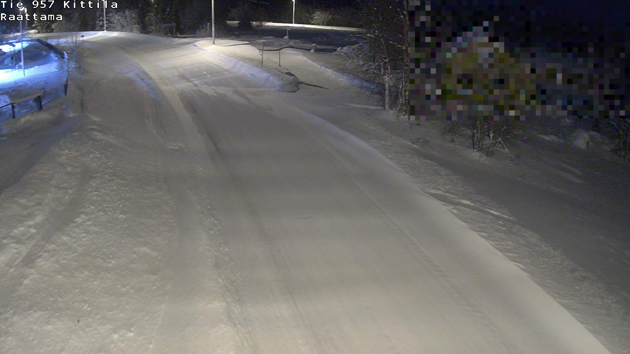 Weather Camera Image Road 957 Kittilä, Raattama, Kittilä, Lappi
