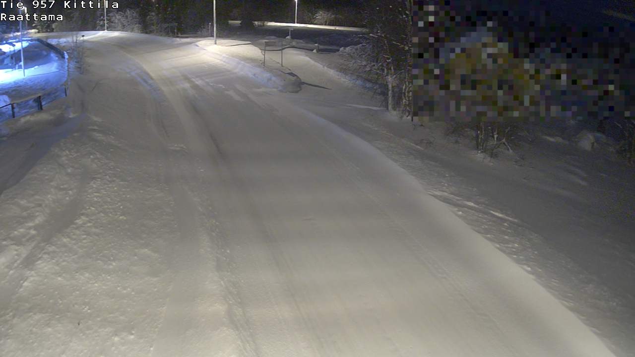 Weather Camera Image Road 957 Kittilä, Raattama, Kittilä, Lappi