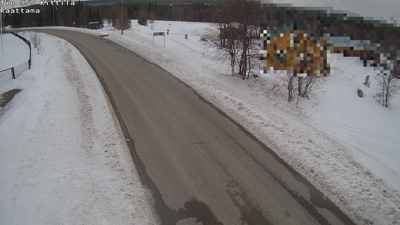 Kelikamerat Kuva Tie 957 Kittilä, Raattama, Kittilä, Lappi