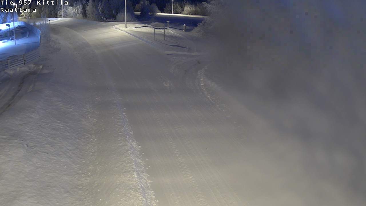 Weather Camera Image Road 957 Kittilä, Raattama, Kittilä, Lappi