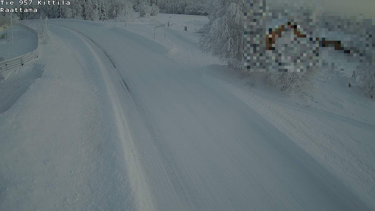 Kelikamerat Kuva Tie 957 Kittilä, Raattama, Kittilä, Lappi