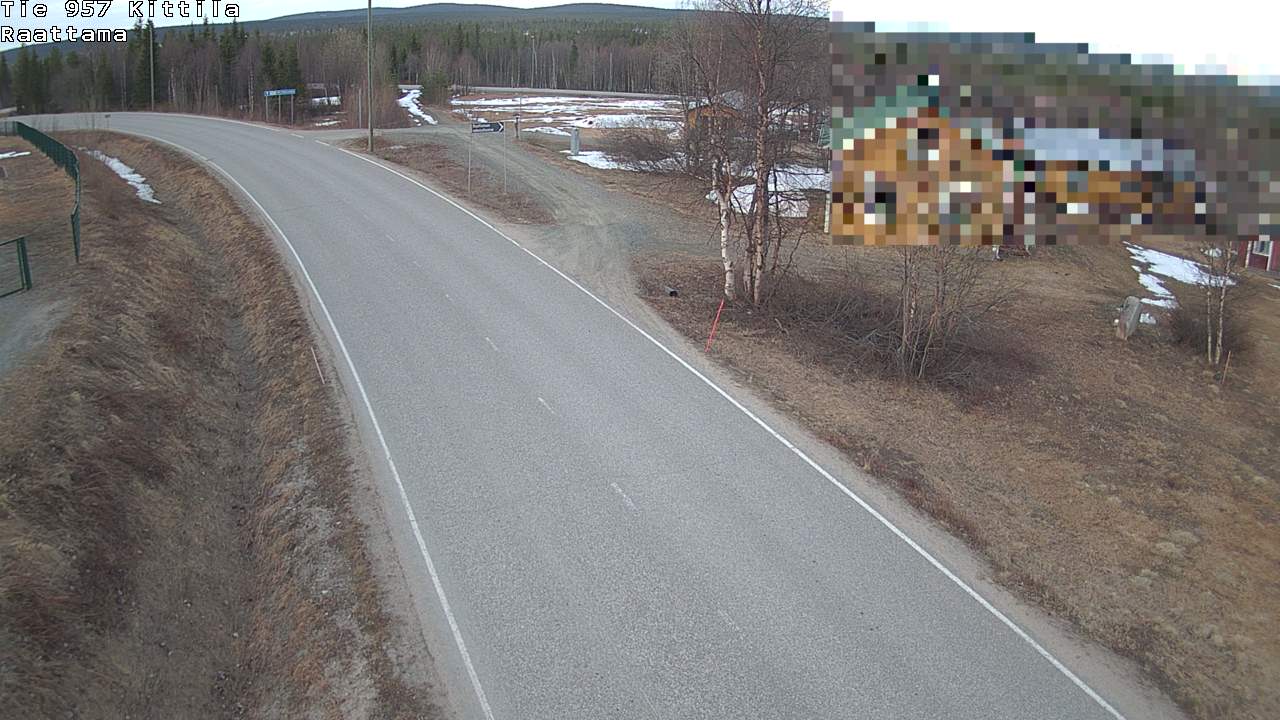 Kelikamerat Kuva Tie 957 Kittilä, Raattama, Kittilä, Lappi