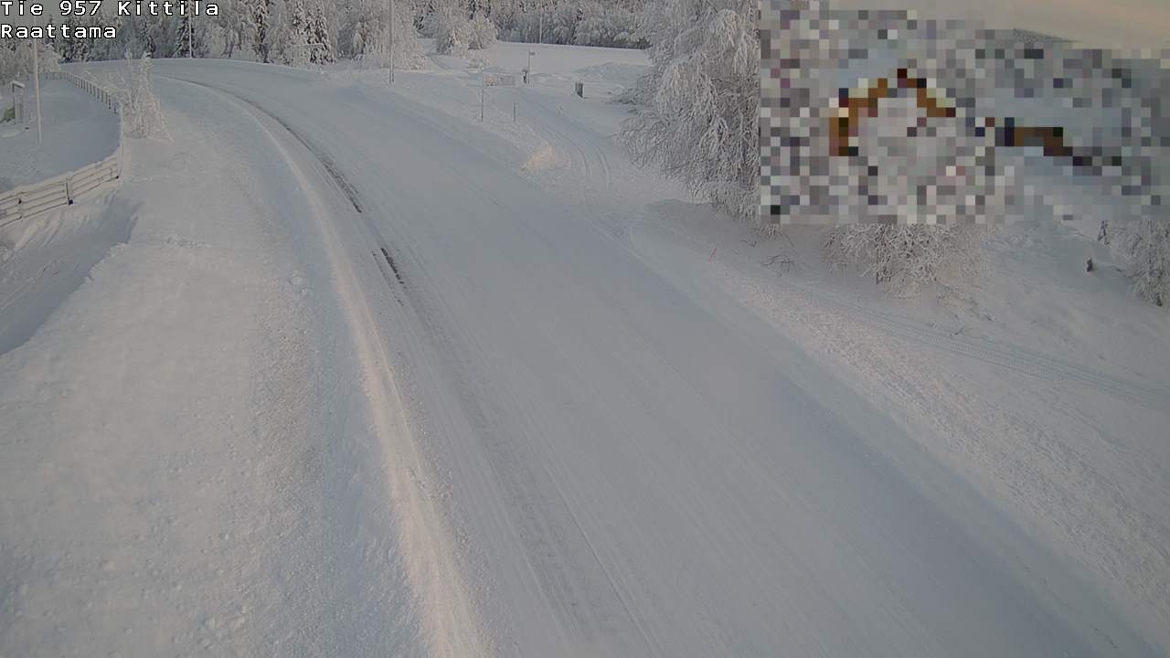 Kelikamerat Kuva Tie 957 Kittilä, Raattama, Kittilä, Lappi