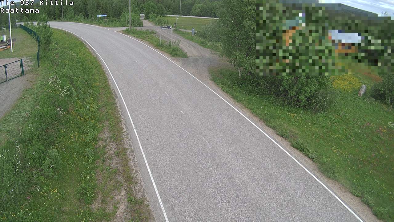 Kelikamerat Kuva Tie 957 Kittilä, Raattama, Kittilä, Lappi