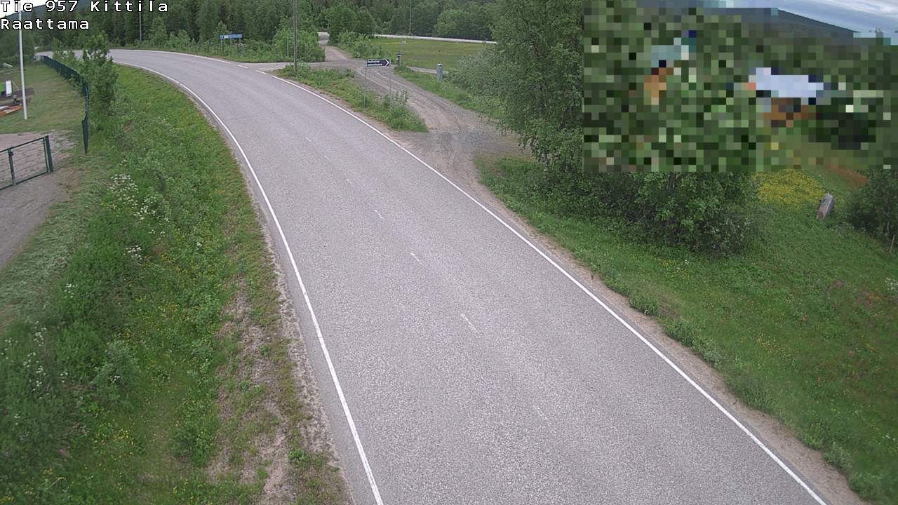 Kelikamerat Kuva Tie 957 Kittilä, Raattama, Kittilä, Lappi
