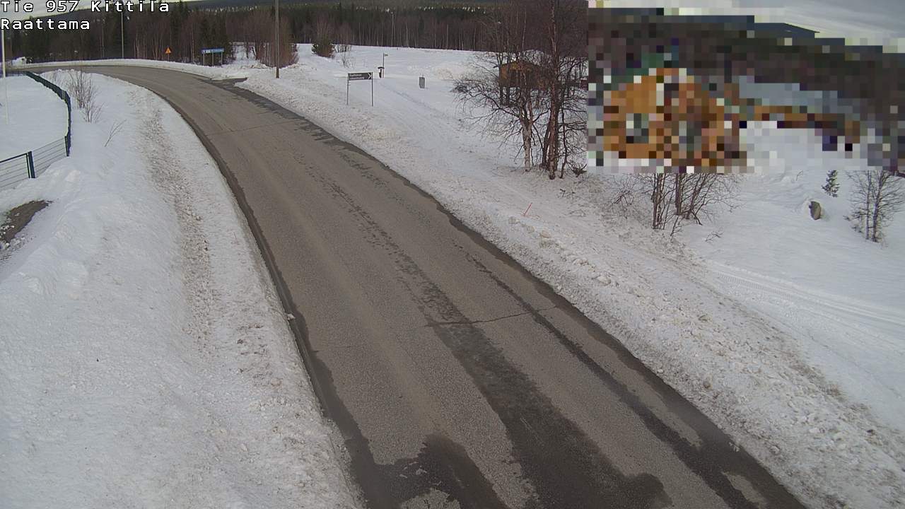 Kelikamerat Kuva Tie 957 Kittilä, Raattama, Kittilä, Lappi