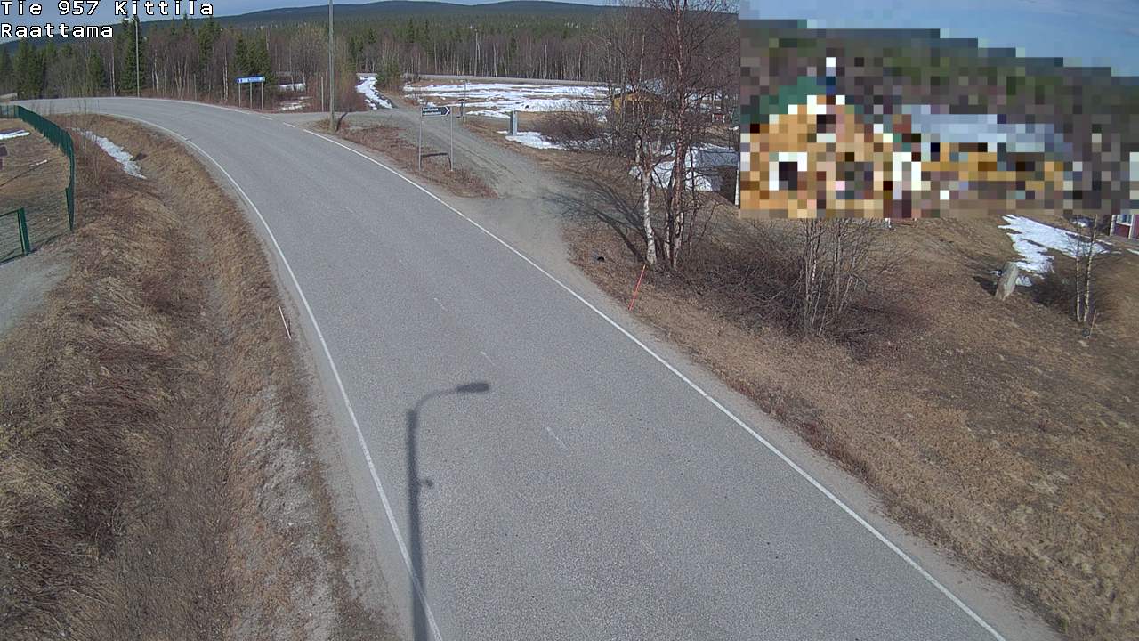 Kelikamerat Kuva Tie 957 Kittilä, Raattama, Kittilä, Lappi