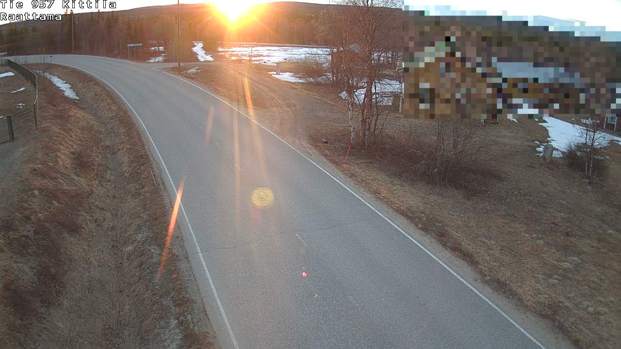 Kelikamerat Kuva Tie 957 Kittilä, Raattama, Kittilä, Lappi