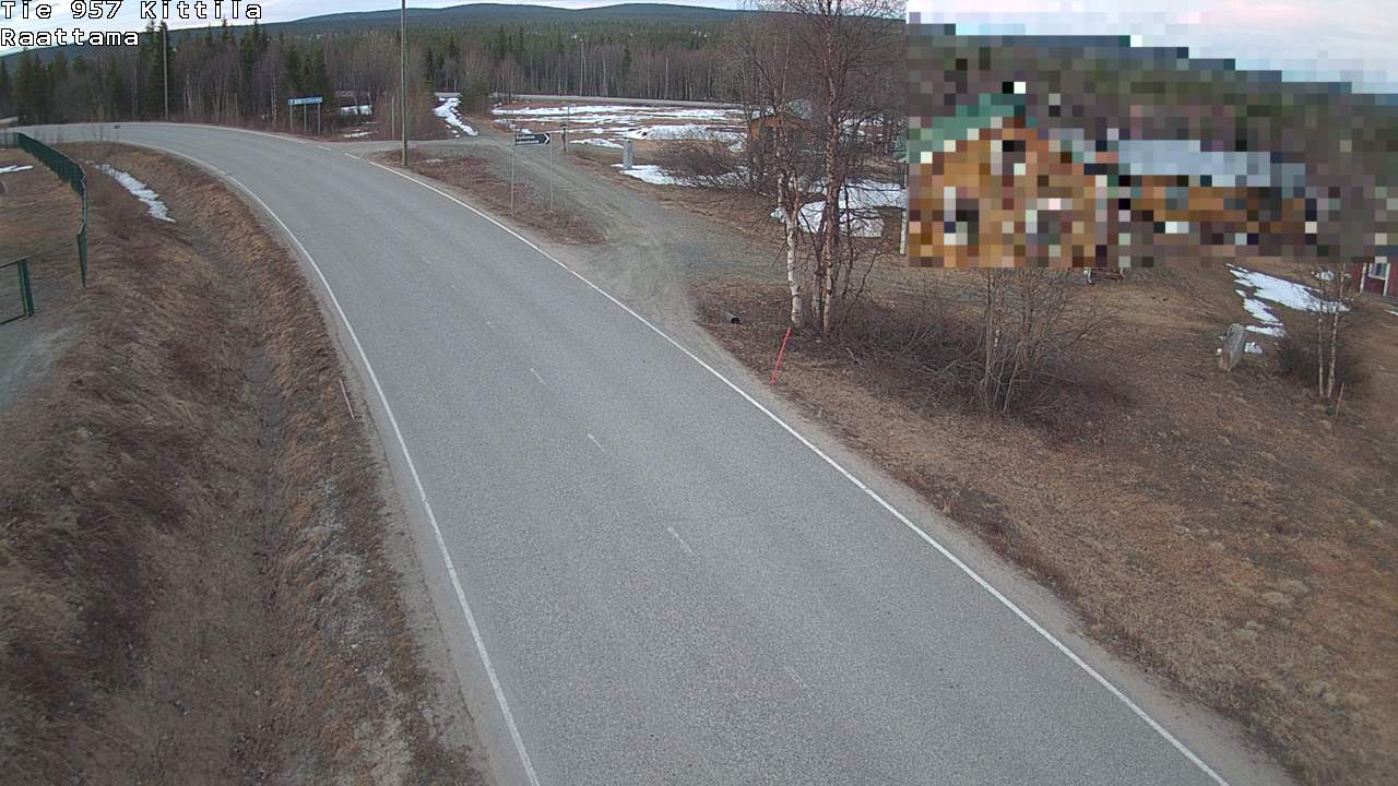 Kelikamerat Kuva Tie 957 Kittilä, Raattama, Kittilä, Lappi