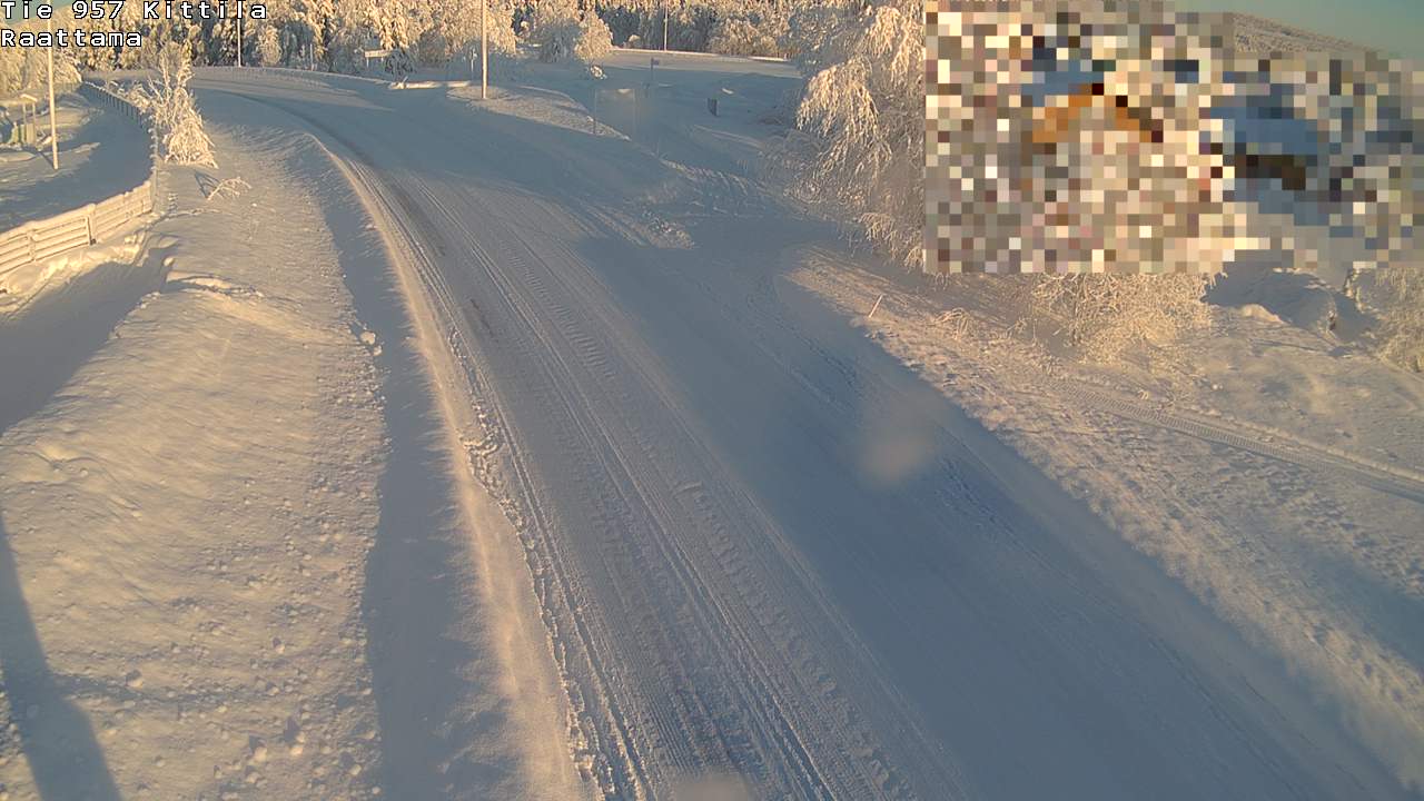 Kelikamerat Kuva Tie 957 Kittilä, Raattama, Kittilä, Lappi