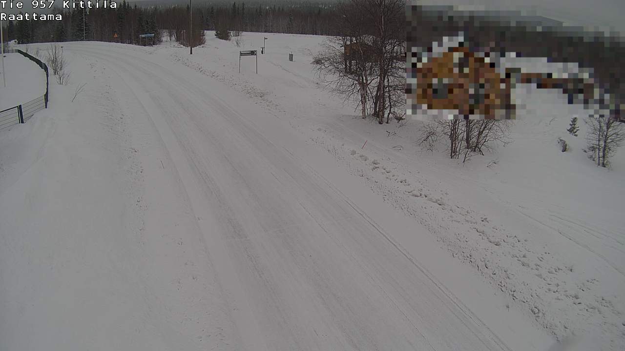 Kelikamerat Kuva Tie 957 Kittilä, Raattama, Kittilä, Lappi