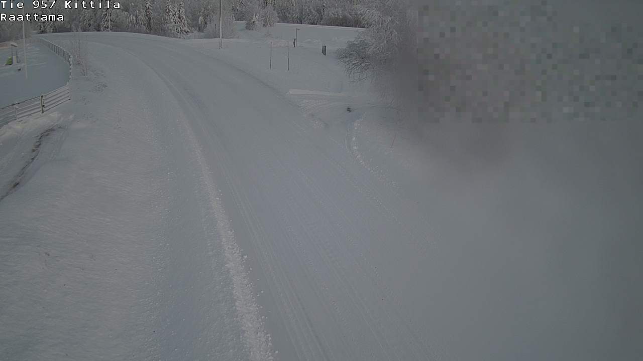 Weather Camera Image Road 957 Kittilä, Raattama, Kittilä, Lappi