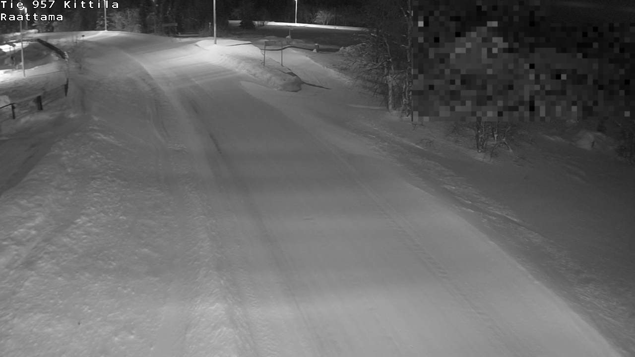 Weather Camera Image Road 957 Kittilä, Raattama, Kittilä, Lappi