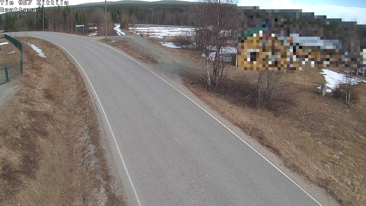 Kelikamerat Kuva Tie 957 Kittilä, Raattama, Kittilä, Lappi