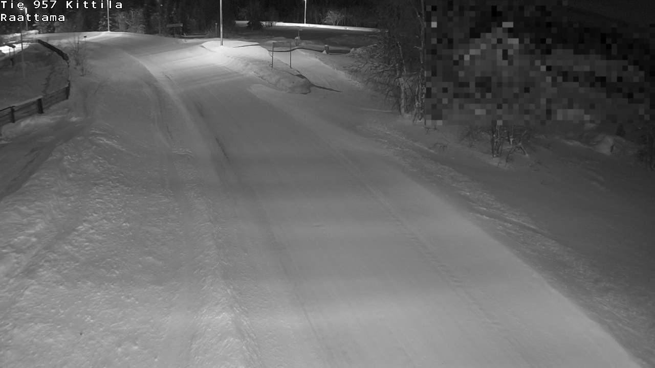 Weather Camera Image Road 957 Kittilä, Raattama, Kittilä, Lappi