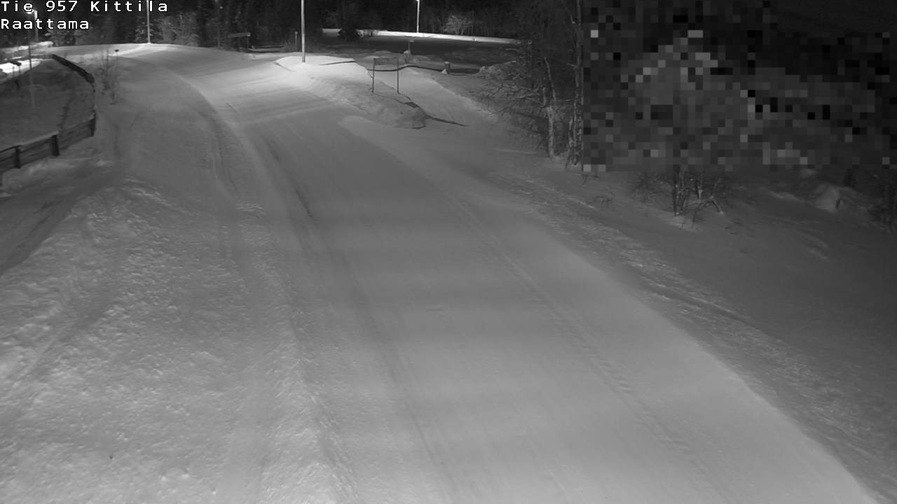 Weather Camera Image Road 957 Kittilä, Raattama, Kittilä, Lappi