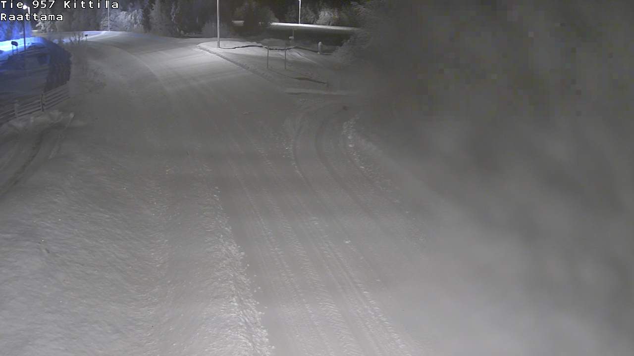 Weather Camera Image Road 957 Kittilä, Raattama, Kittilä, Lappi