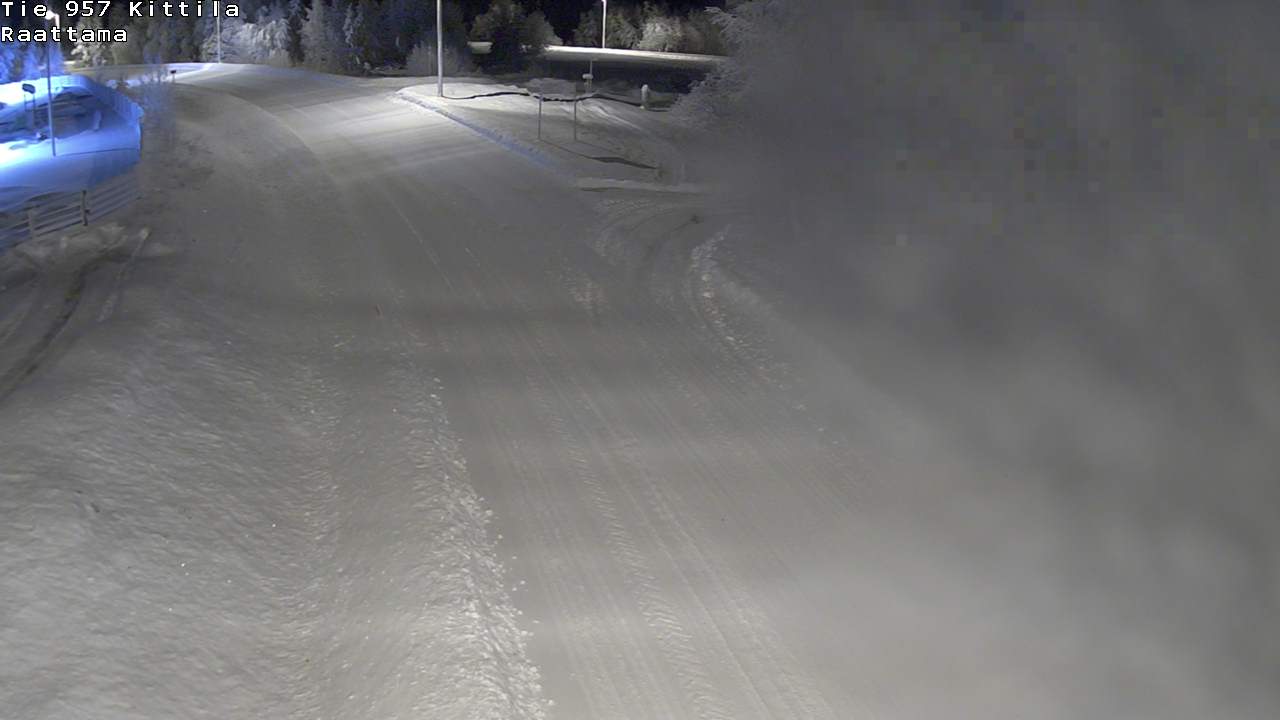 Weather Camera Image Road 957 Kittilä, Raattama, Kittilä, Lappi