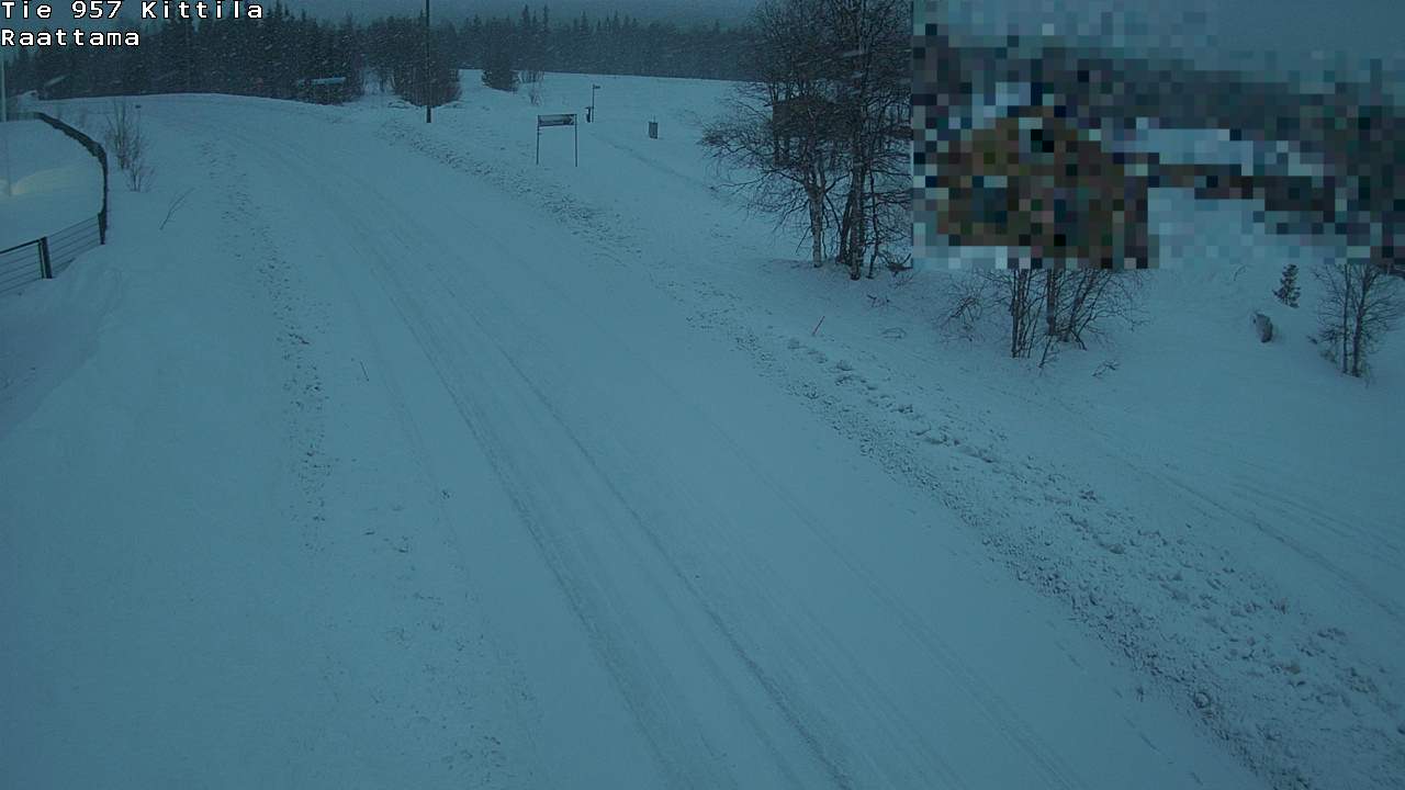 Kelikamerat Kuva Tie 957 Kittilä, Raattama, Kittilä, Lappi