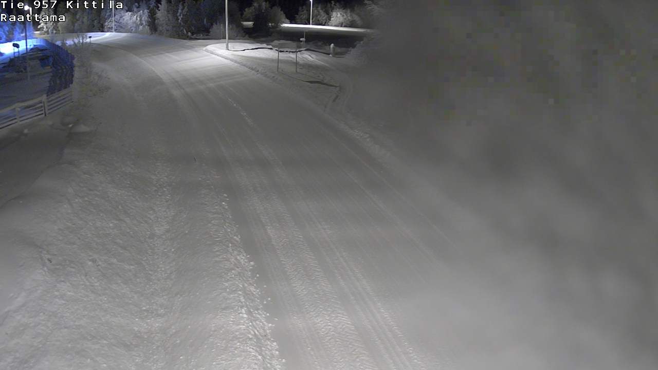 Weather Camera Image Road 957 Kittilä, Raattama, Kittilä, Lappi