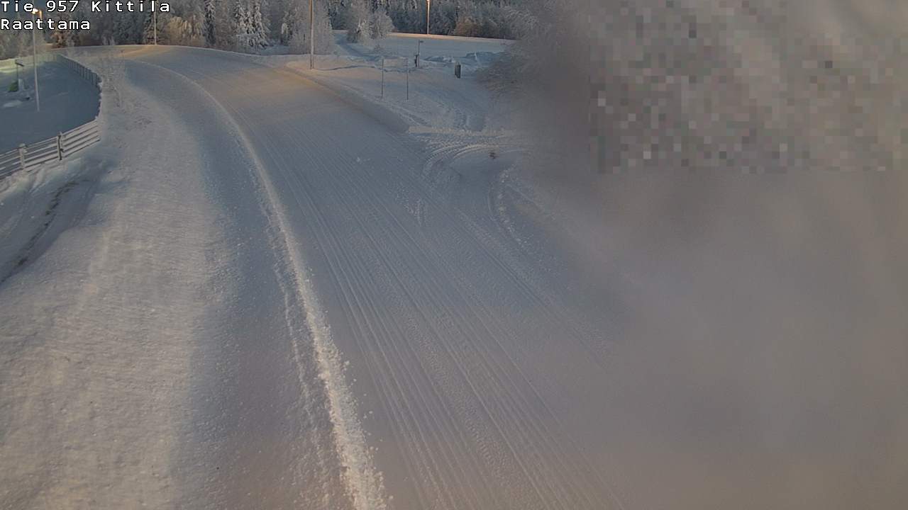 Weather Camera Image Road 957 Kittilä, Raattama, Kittilä, Lappi