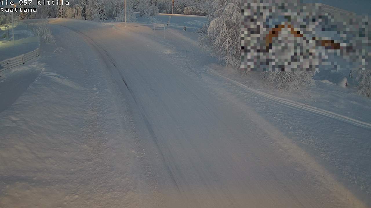 Kelikamerat Kuva Tie 957 Kittilä, Raattama, Kittilä, Lappi