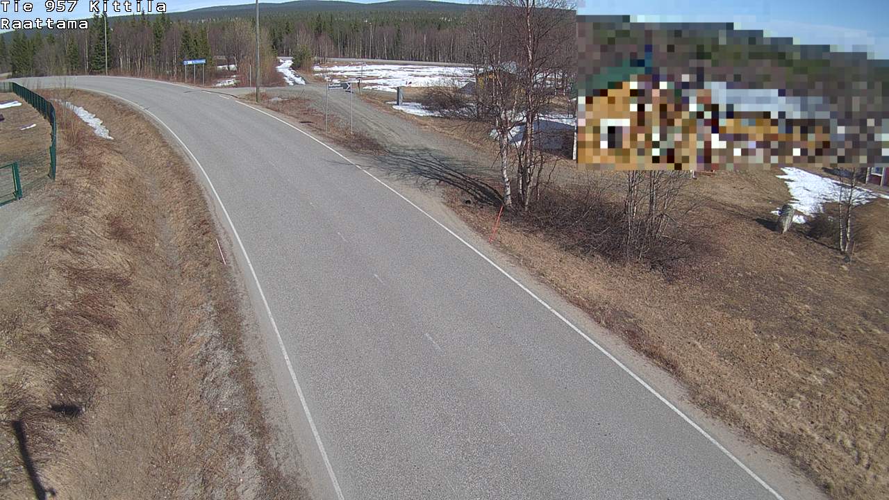 Kelikamerat Kuva Tie 957 Kittilä, Raattama, Kittilä, Lappi