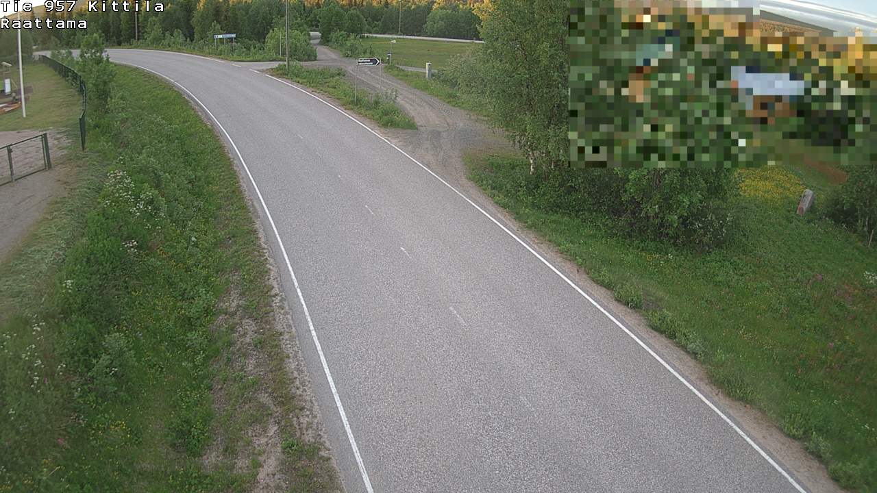 Kelikamerat Kuva Tie 957 Kittilä, Raattama, Kittilä, Lappi