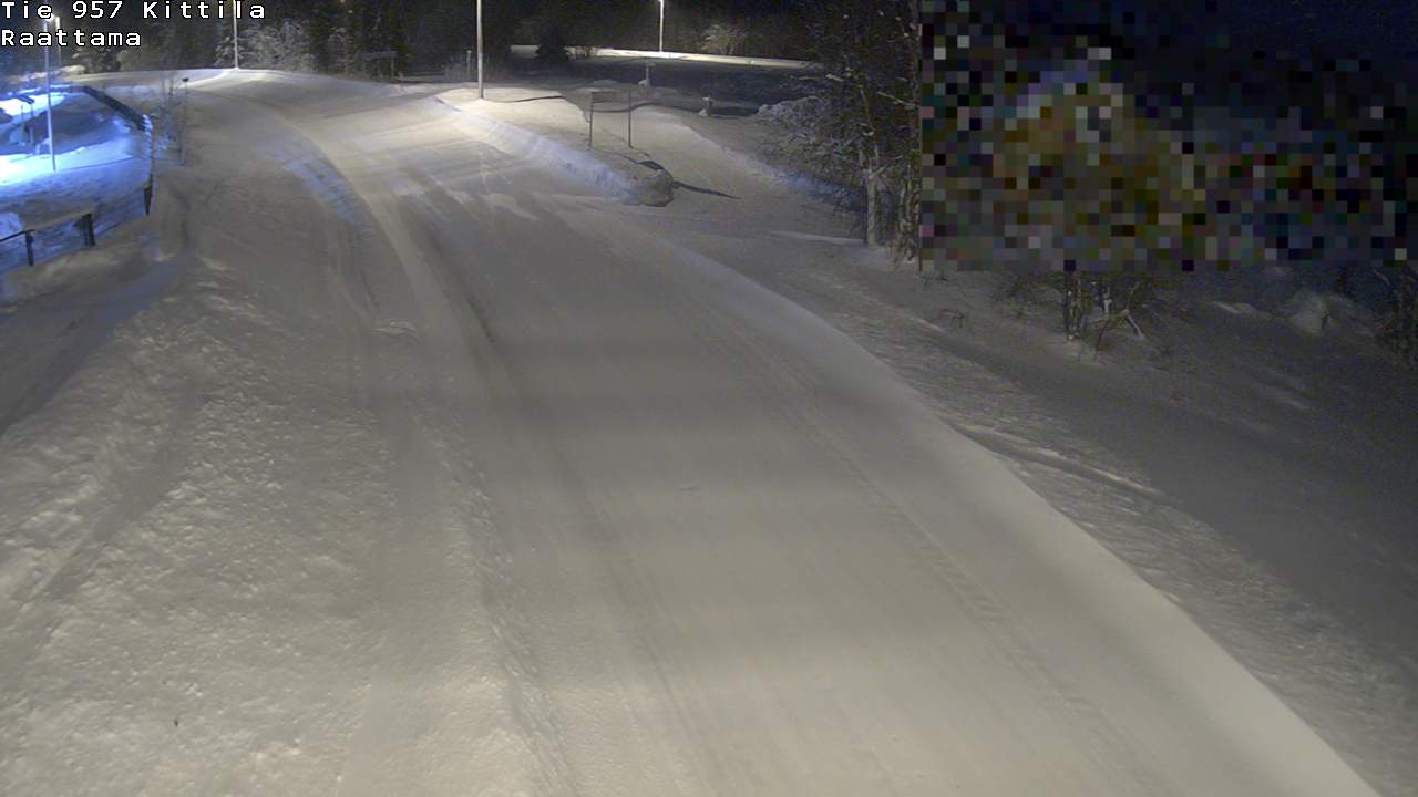 Weather Camera Image Road 957 Kittilä, Raattama, Kittilä, Lappi
