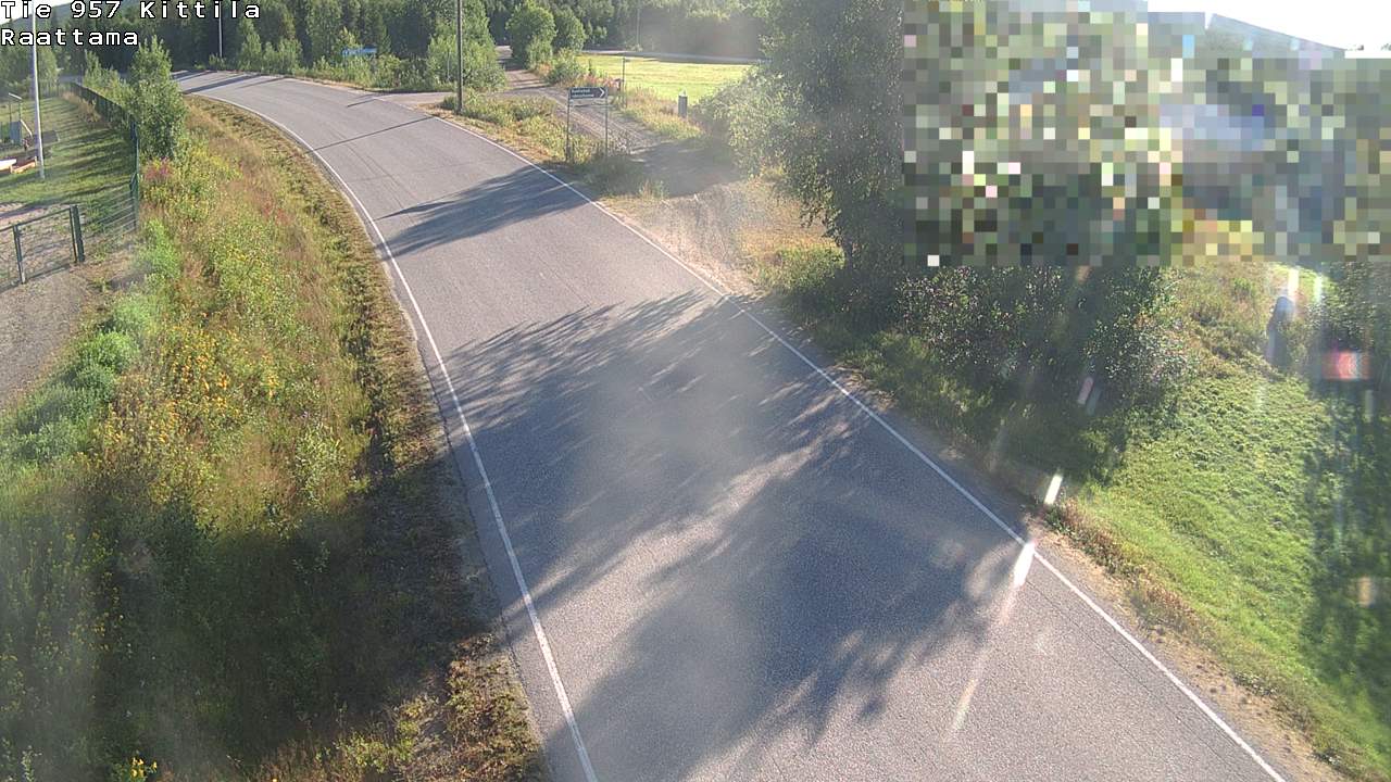 Weather Camera Image Road 957 Kittilä, Raattama, Kittilä, Lappi