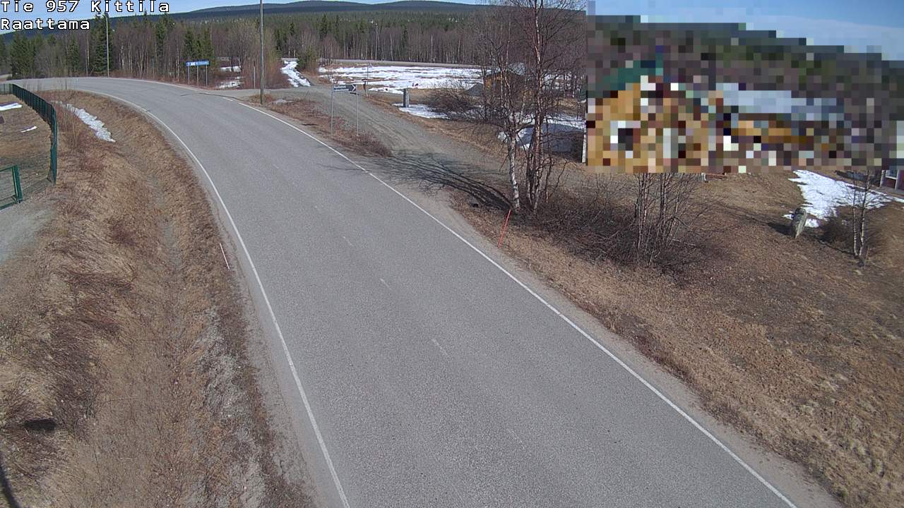 Kelikamerat Kuva Tie 957 Kittilä, Raattama, Kittilä, Lappi