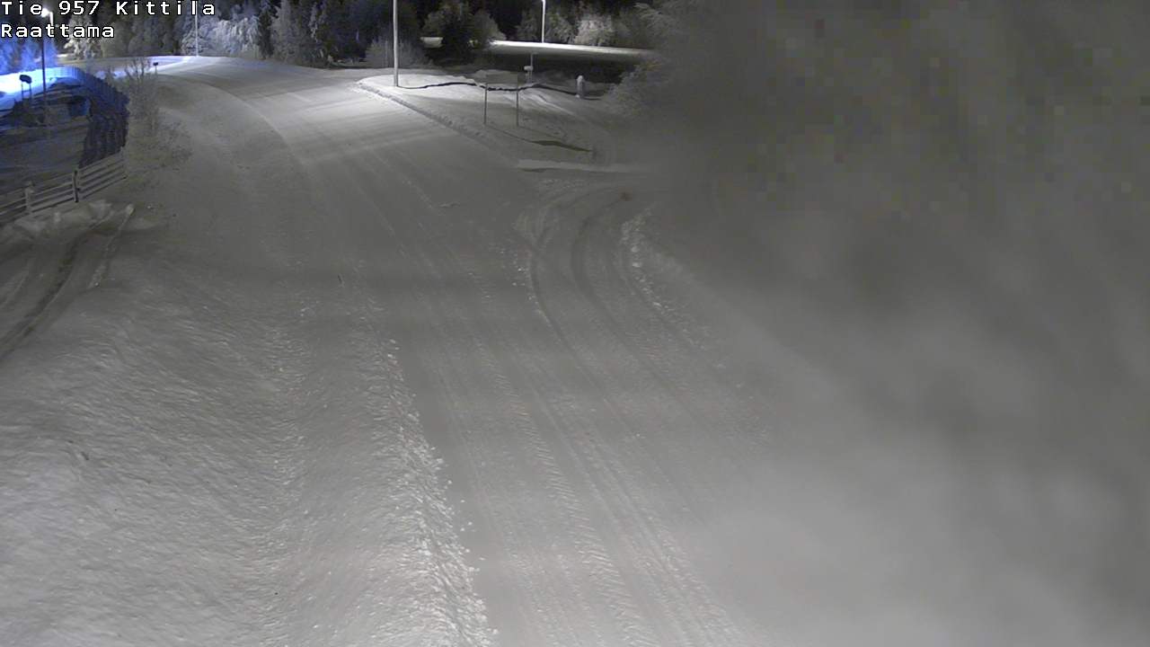 Weather Camera Image Road 957 Kittilä, Raattama, Kittilä, Lappi