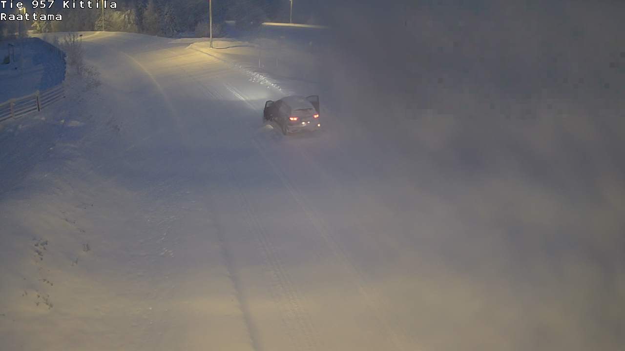 Kelikamerat Kuva Tie 957 Kittilä, Raattama, Kittilä, Lappi