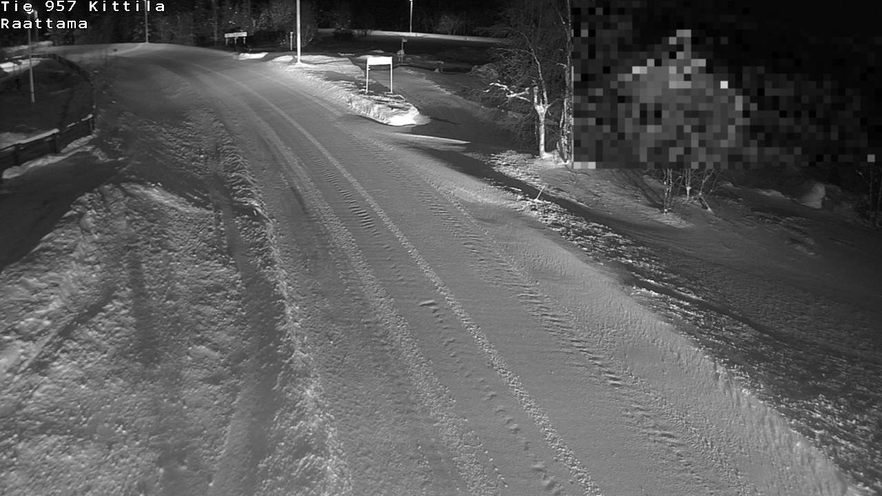 Weather Camera Image Road 957 Kittilä, Raattama, Kittilä, Lappi