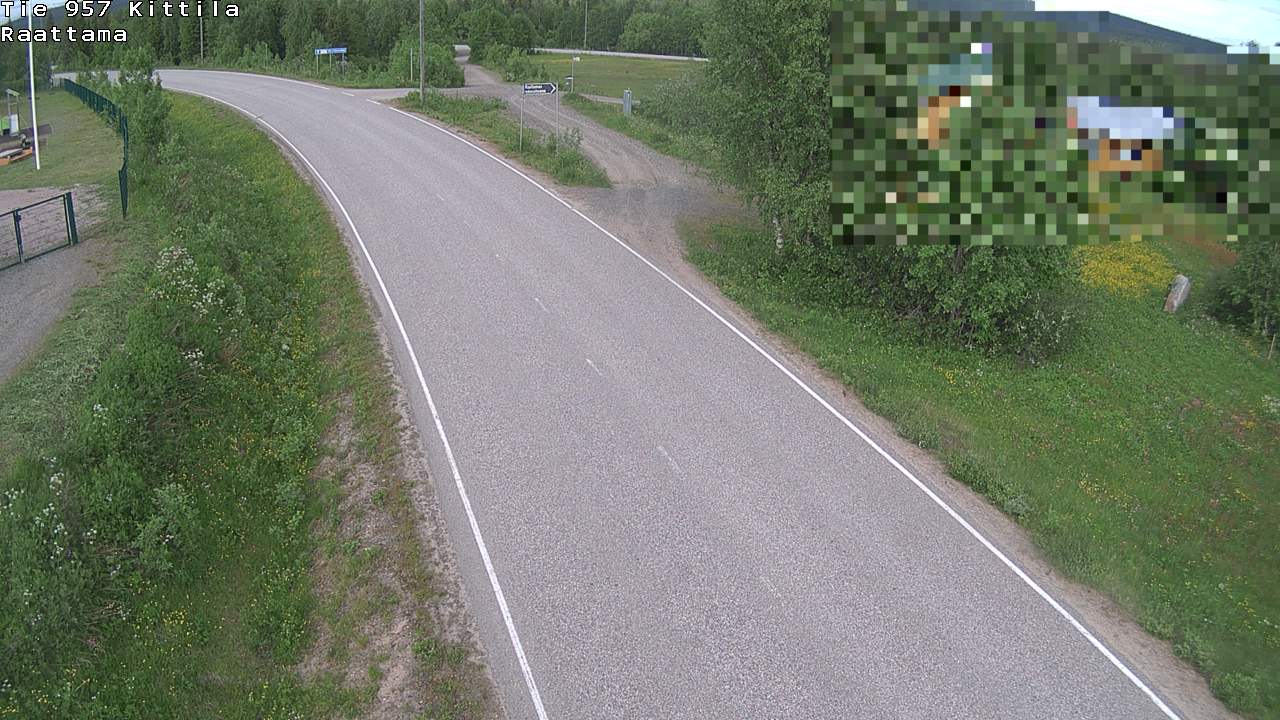 Kelikamerat Kuva Tie 957 Kittilä, Raattama, Kittilä, Lappi