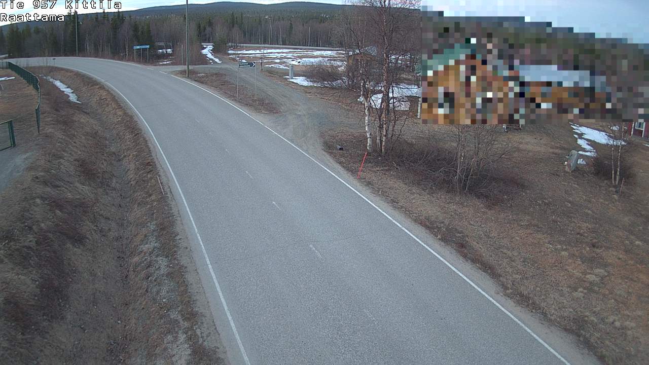 Kelikamerat Kuva Tie 957 Kittilä, Raattama, Kittilä, Lappi