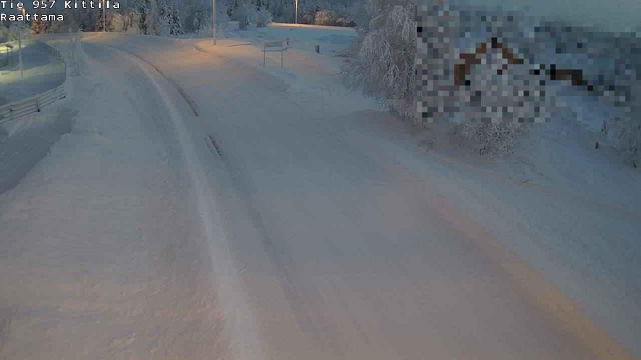 Kelikamerat Kuva Tie 957 Kittilä, Raattama, Kittilä, Lappi