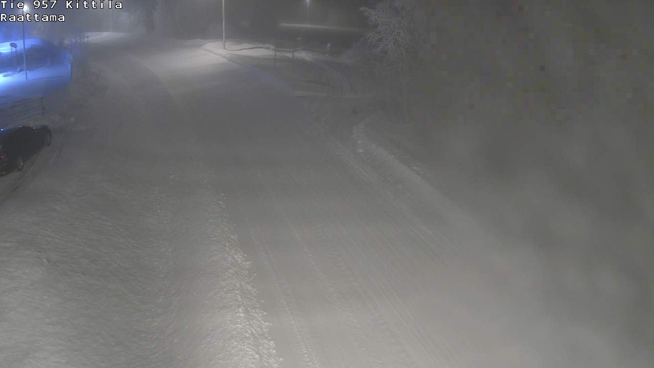 Weather Camera Image Road 957 Kittilä, Raattama, Kittilä, Lappi