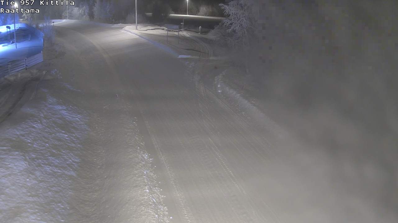 Weather Camera Image Väg 957 Kittilä, Raattama, Kittilä, Lappi