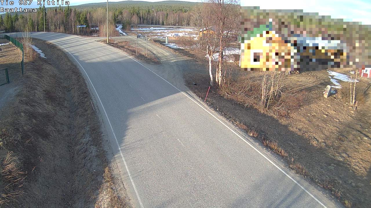 Kelikamerat Kuva Tie 957 Kittilä, Raattama, Kittilä, Lappi