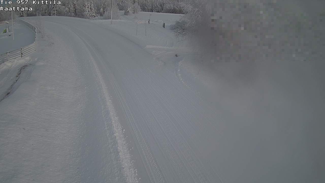 Weather Camera Image Road 957 Kittilä, Raattama, Kittilä, Lappi